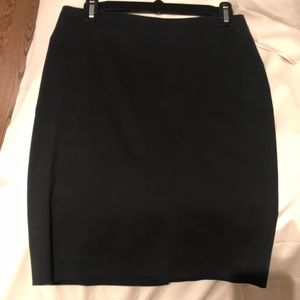 Ann Taylor Black Petite Skirt 2P